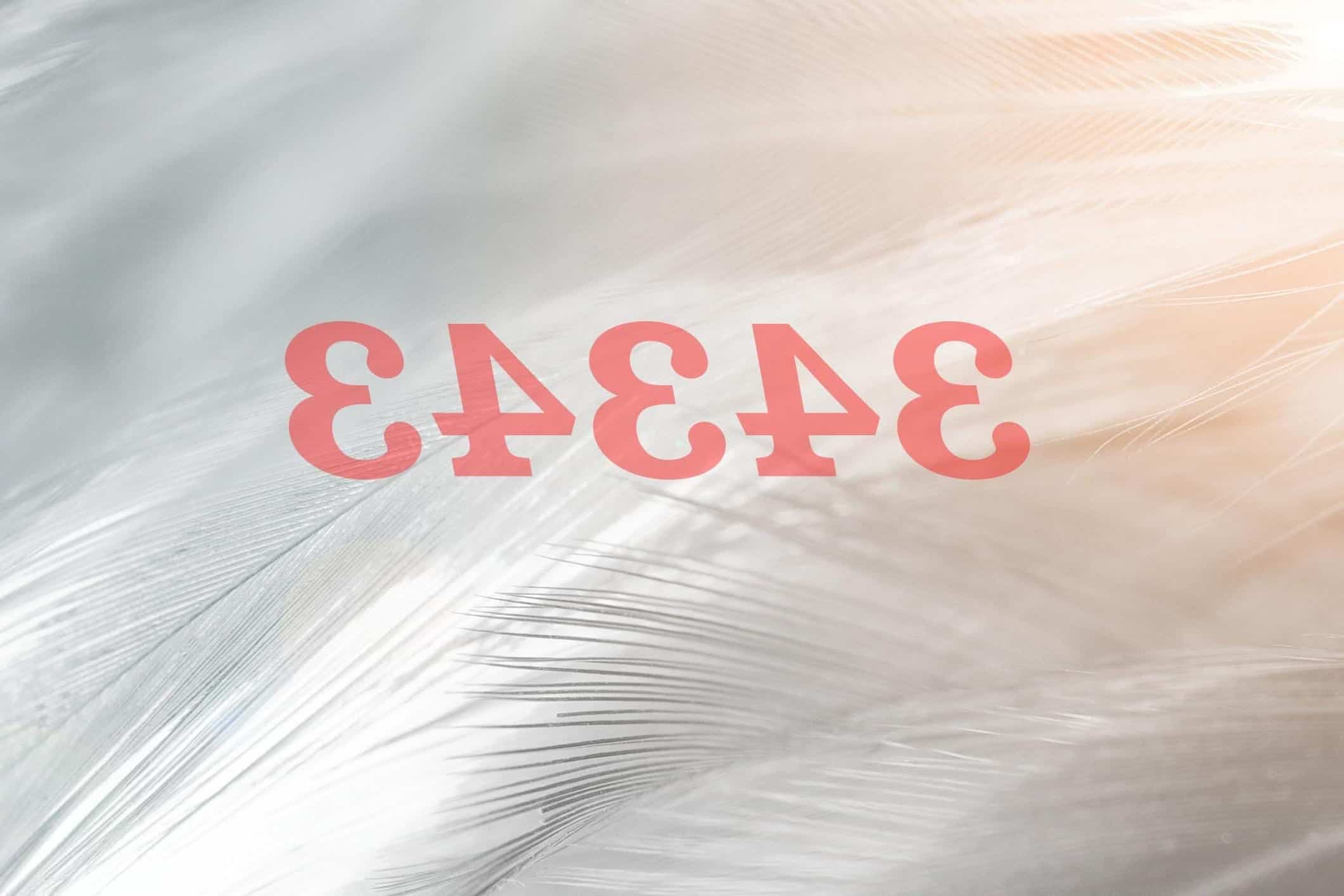 Ángel Número 34343 Numerología Significado