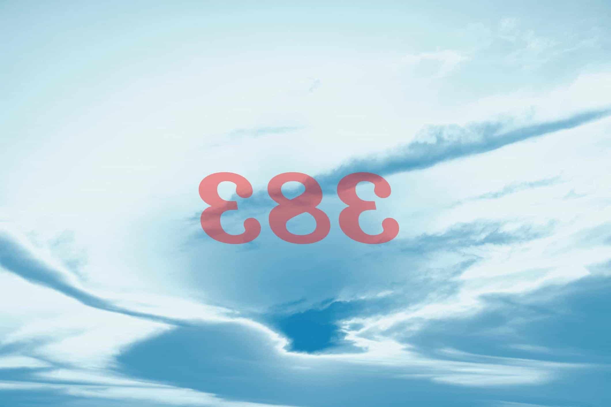 Número de ángel 383 Significado de numerología