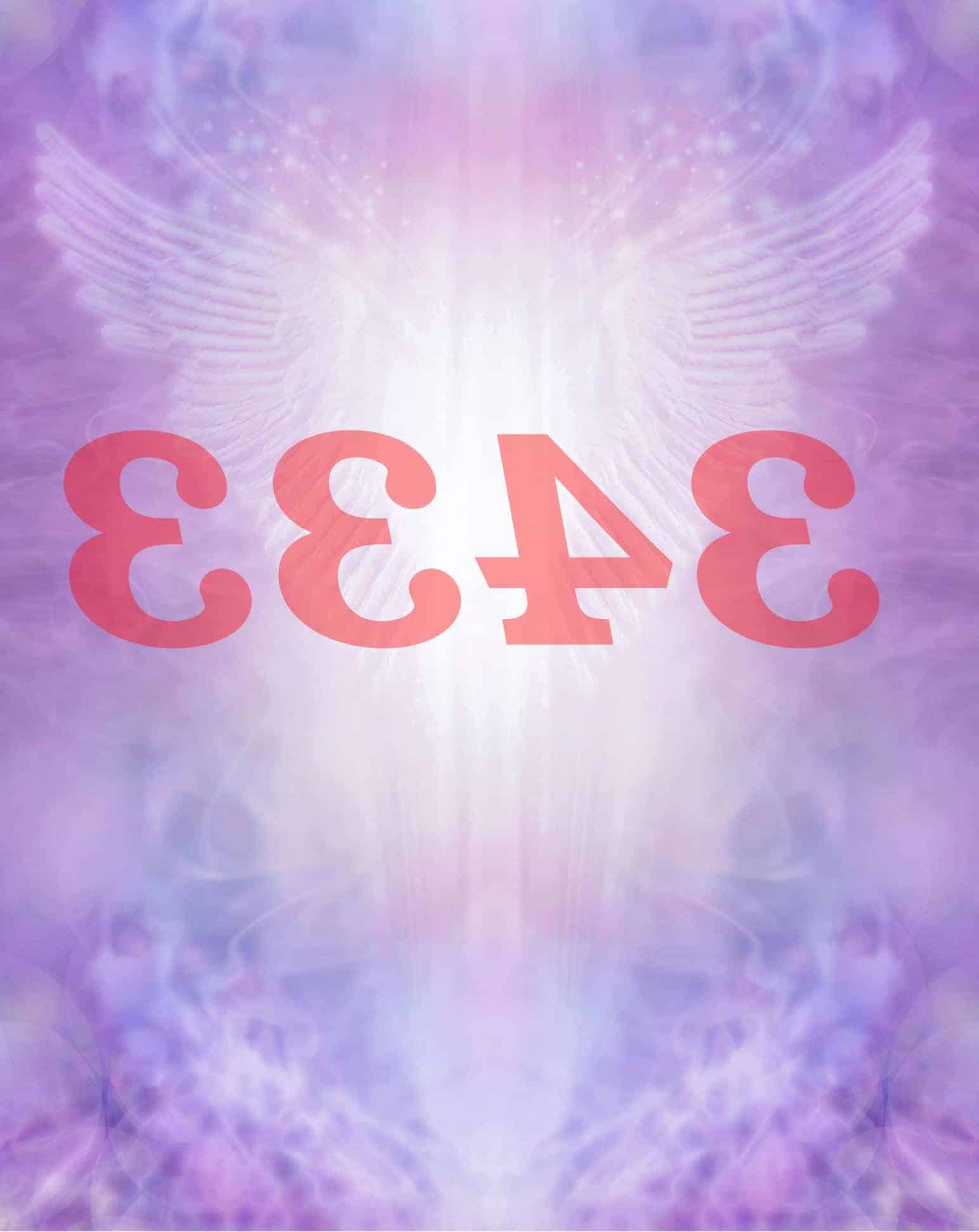 Número de ángel 3433 Significado de numerología